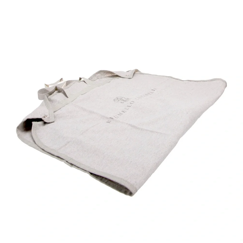 New Brunello Cucinelli Fabric Logo Garment Bag